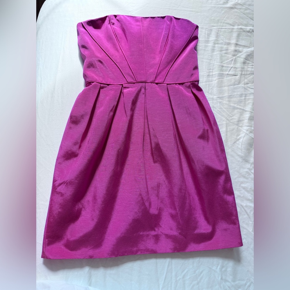 Shoshanna Fuchsia tube dress